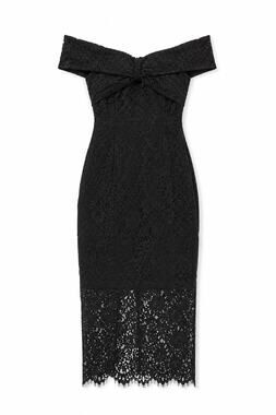 bardot caroline corset dress Bardot Karoline Textured Mini Dress Black